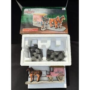 Coventry Cove Betsy and Nelly carriage In original box **Missing The Man